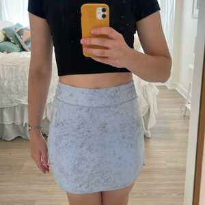Longer length running skirt